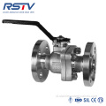 2PC Forged Steel Flange Floating Ball Valve